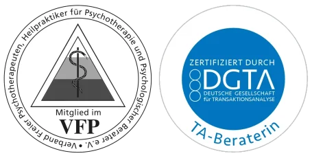 Siegel Mitglied im VFP und TA-Beraterin